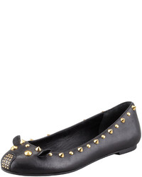 Marc by Marc Jacobs Studded Mouse Ballerina Flat Black