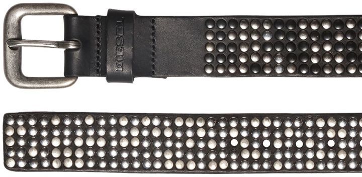 Diesel 50mm Studded Leather Belt, $283 | LUISAVIAROMA | Lookastic