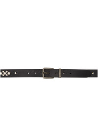 Lemaire Black Studded Belt