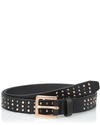 Calvin Klein 25 Mm Flat Strap With Multi Shape And Finish Studs Belt