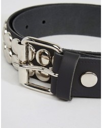 Reclaimed Vintage Studded Leather Belt