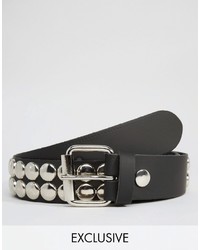 Reclaimed Vintage Studded Leather Belt