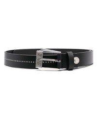 VERSACE JEANS COUTURE Studded Logo Buckle Belt