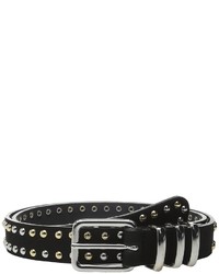 The Kooples Suede Leather And Studs Belt