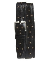 Orciani Wax Studded Leather Belt