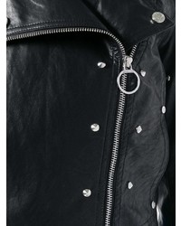 Versace Jeans Cropped Biker Jacket