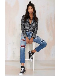 Nasty Gal Living After Midnight Studded Jacket