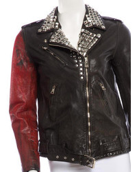 Balmain Studded Leather Jacket
