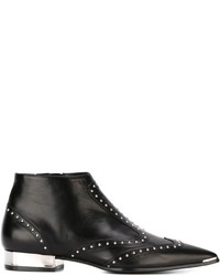 Barbara Bui Studded Pointed Toe Boots