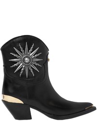Fausto Puglisi 55mm Sun Studded Leather Cowboy Boots