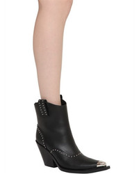 Givenchy 80mm Cowboy Studded Leather Boots