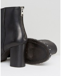AllSaints Ines Studded Heeled Boot