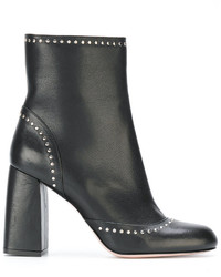 RED Valentino Studded Chunky Heel Boots