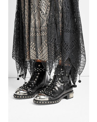 Alexander McQueen Studded Leather Boots