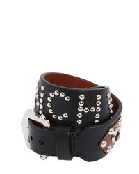 Givenchy Studded Leather Wrap Bracelet