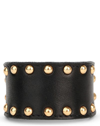 Zana Bayne Studded Leather Buckle Bracelet