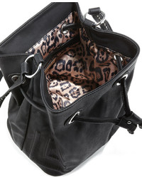 Urban Originals Forever Studded Strap Bucket Bag Black