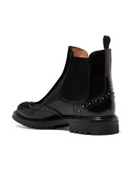 Church's Aura Met Studded Glossed Leather Chelsea Boots