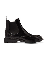Church's Aura Met Studded Glossed Leather Chelsea Boots