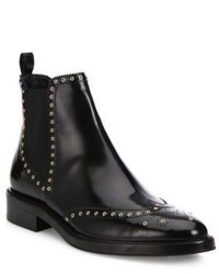 Burberry Bactonul Studded Leather Chelsea Boots