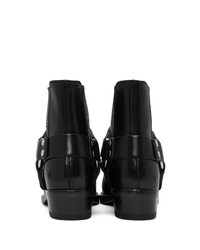 RE/DONE Black Short Cavalry Boots