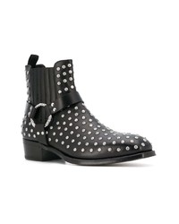 Alexander McQueen Stud Embellished Ankle Boots