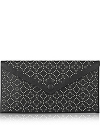 Alaa Arabesque Studded Leather Envelope Clutch