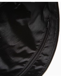 ChicNova Black Pu Leather Clutch With Silver Tone Stud Embellisht