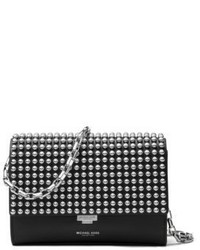 Michael Kors Michl Kors Collection Small Studded Leather Clutch