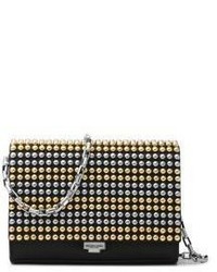 Michael Kors Michl Kors Collection Small Studded Leather Crossbody Clutch