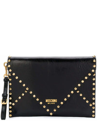 Moschino Studded Envelope Clutch