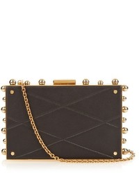 Lanvin Studded Leather Box Clutch