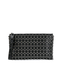 RED Valentino Studded Zipped Clutch