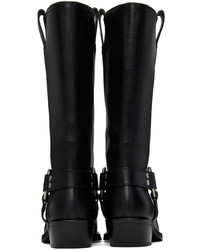 Gucci Black Harness Boots