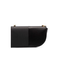 Versace Black Studded Leather Shoulder Bag