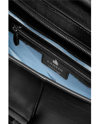 Lanvin Jiji Small Studded Leather Shoulder Bag Black