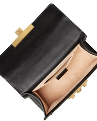 Gucci Padlock Small Studded Leather Shoulder Bag Blackmulti