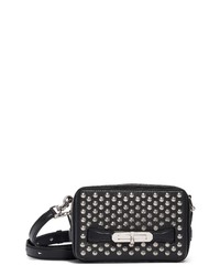 Alexander McQueen Small The Myth Studded Leather Camera Bag