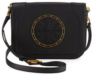 Tory Burch Studded Leather Full Flap Crossbody Bag, $395 | Neiman Marcus |  Lookastic