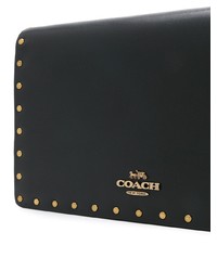Coach Studded Logo Shoulder Bag