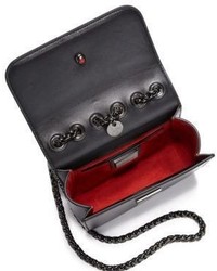 Christian Louboutin Sweet Charity Baby Spiked Leather Chain Crossbody Bag