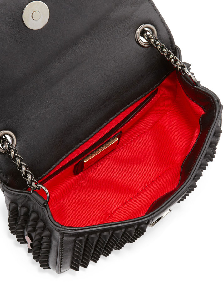 $1,395, Christian Louboutin Sweet Charity Small Spiked Crossbody