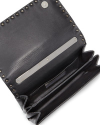 Valentino Va Va Voom Noir Studded Shoulder Bag Black