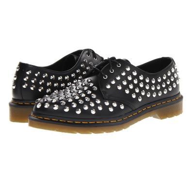 Aplicar Alienación Máxima Dr. Martens Harlen Studded Shoe Lace Up Casual Shoes Black Smooth, $200 |  Zappos | Lookastic