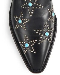 Valentino Star Studded Leather Drivers