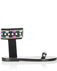 Isabel Marant Embellished Joya Ankle Cuff Sandals