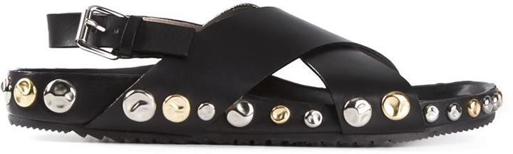 marc jacobs studded sandals