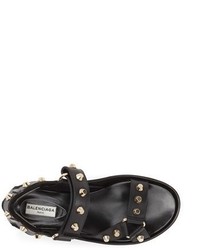 Balenciaga Studded Leather Sandal