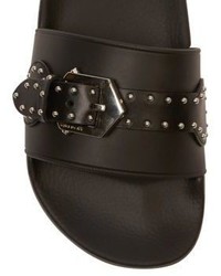 Givenchy Studded Leather Slides