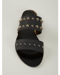 Lanvin Two Tone Studded Sandals